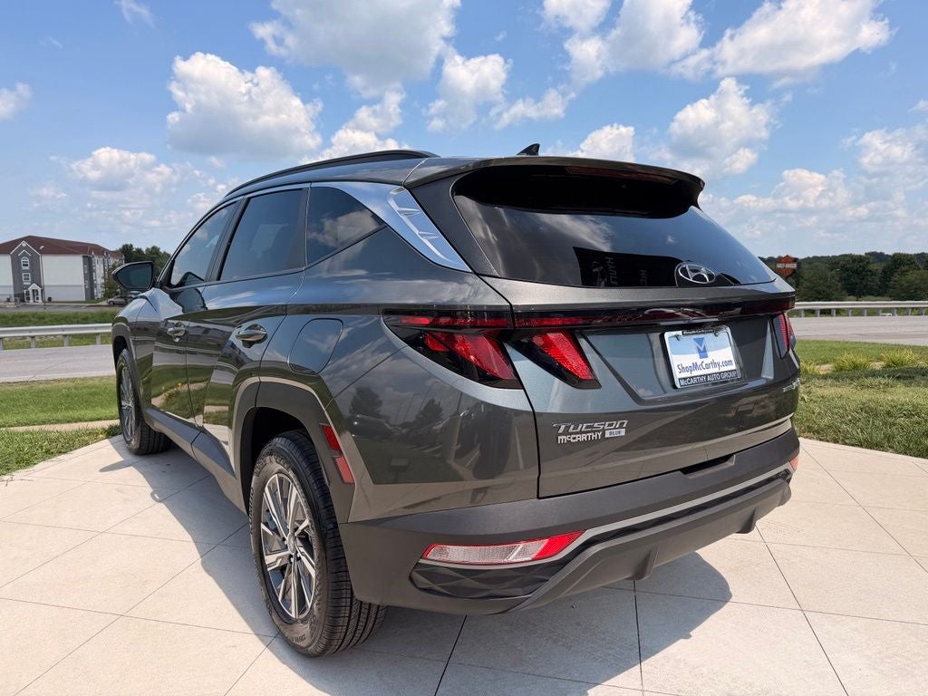 2024 Hyundai TUCSON HYBRID Blue