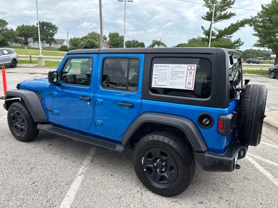 2024 Jeep Wrangler 4-Door Sport S 4x4