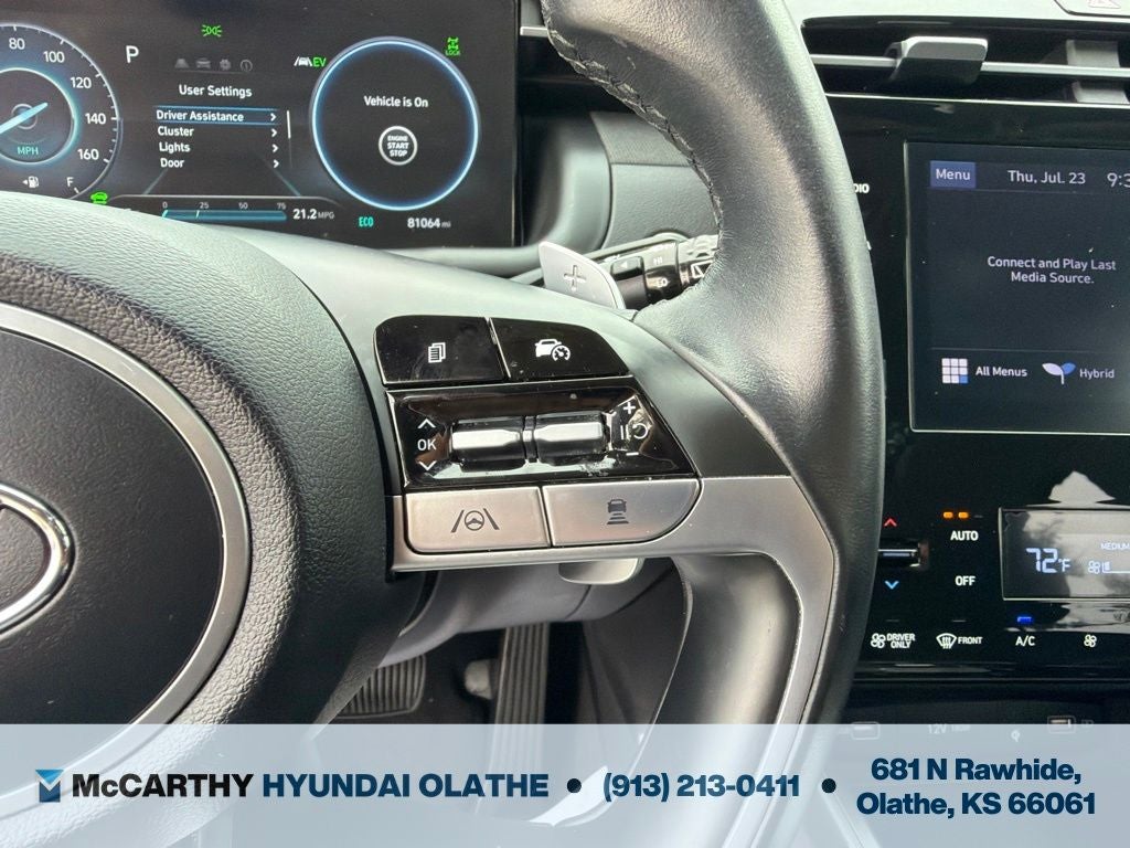 2022 Hyundai TUCSON HYBRID SEL Convenience