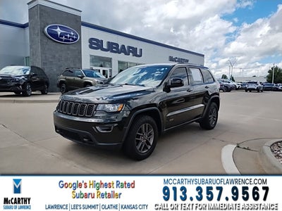 2016 Jeep Grand Cherokee 75th Anniversary Edition