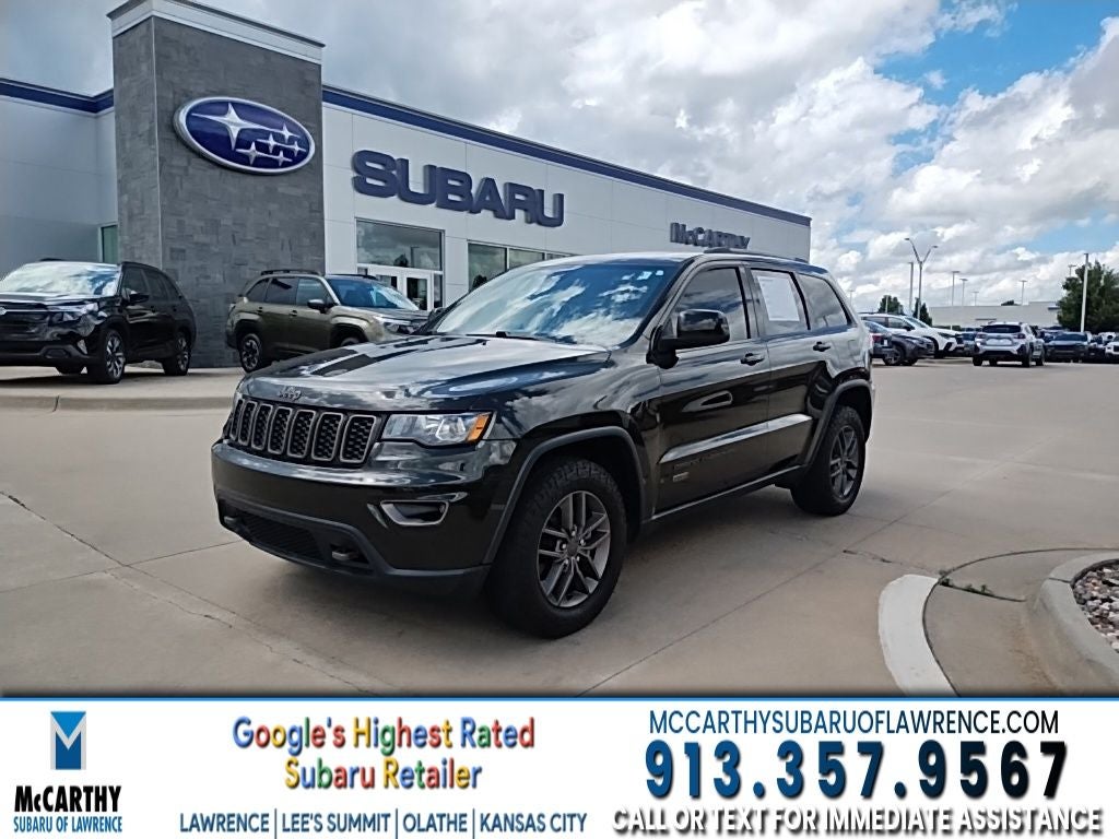 2016 Jeep Grand Cherokee 75th Anniversary Edition