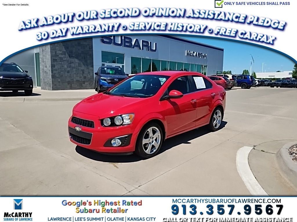 2013 Chevrolet Sonic LTZ