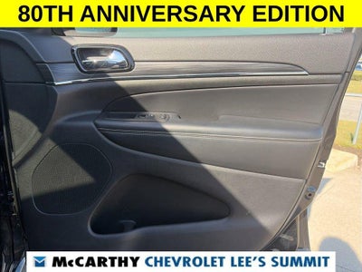 2021 Jeep Grand Cherokee 80th Anniversary