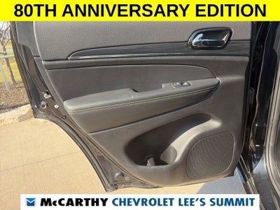 2021 Jeep Grand Cherokee 80th Anniversary