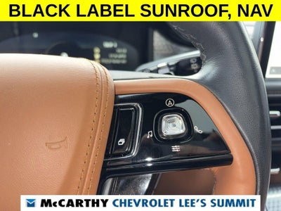 2022 Lincoln Aviator Black Label