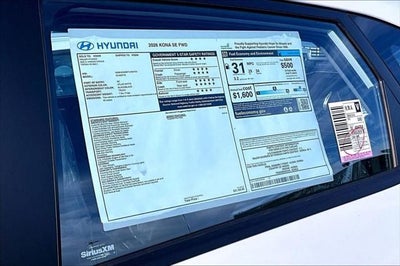 2026 Hyundai KONA SE