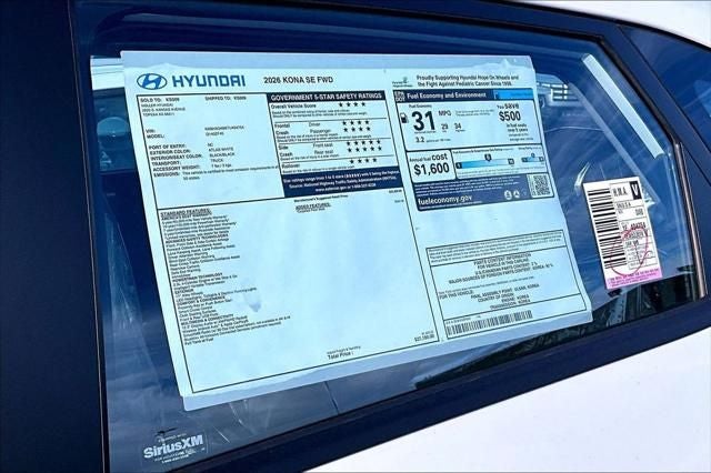 2026 Hyundai KONA SE