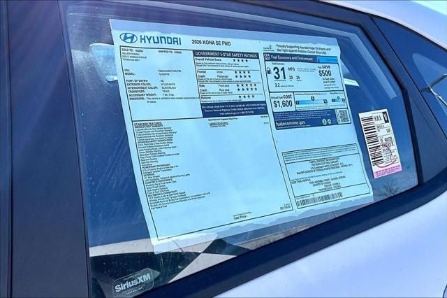 2026 Hyundai KONA SE