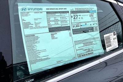 2026 Hyundai SONATA SEL Sport