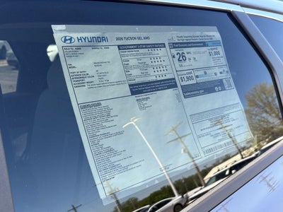 2026 Hyundai TUCSON SEL