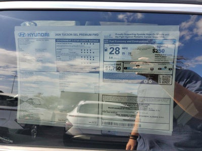 2026 Hyundai TUCSON SEL Premium FWD