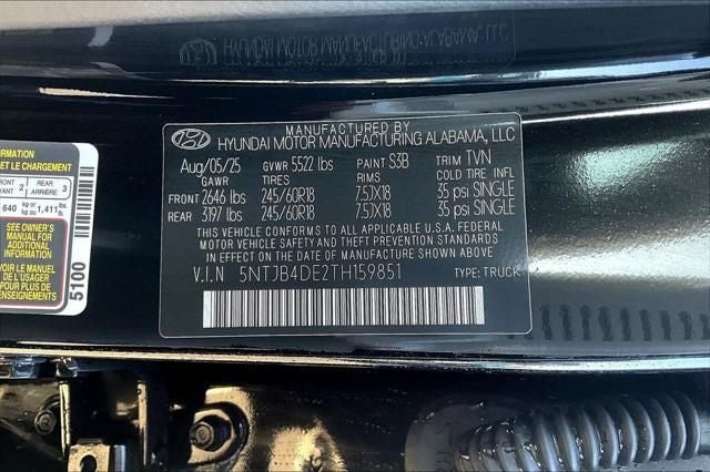 2026 Hyundai SANTA CRUZ SEL