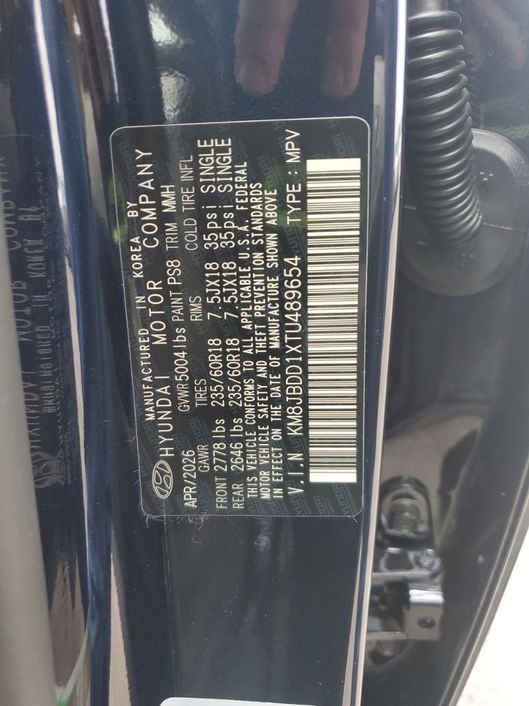 2026 Hyundai TUCSON HYBRID SEL AWD