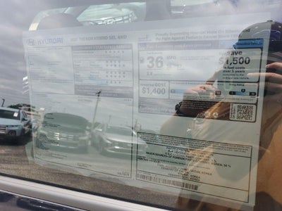 2026 Hyundai TUCSON HYBRID SEL AWD