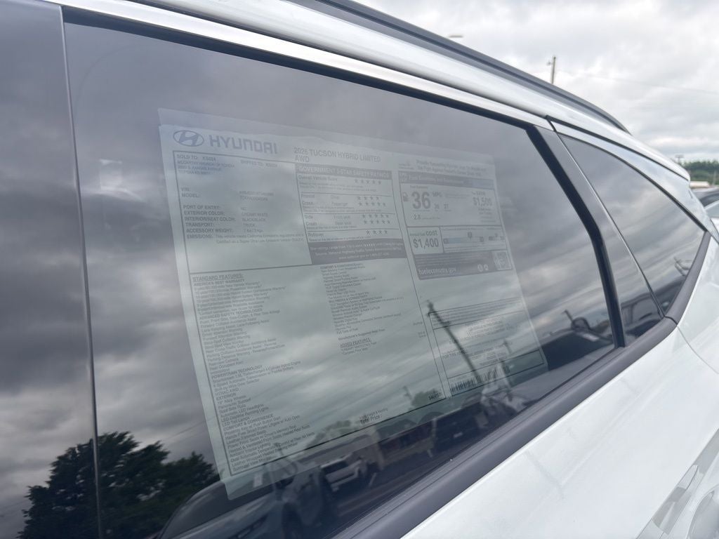 2026 Hyundai TUCSON HYBRID Limited