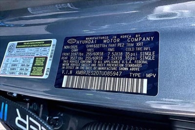 2026 Hyundai PALISADE XRT Pro