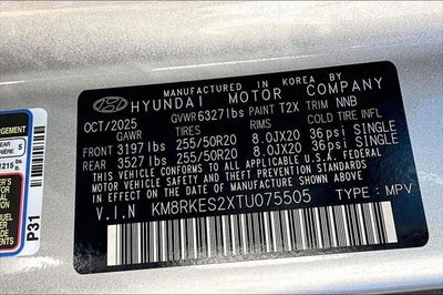 2026 Hyundai PALISADE Limited