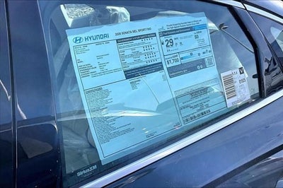 2026 Hyundai SONATA SEL Sport