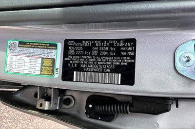 2026 Hyundai ELANTRA SEL Sport