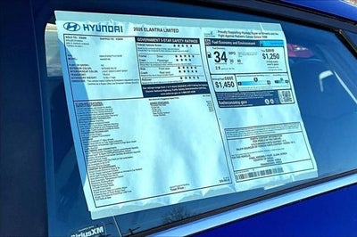 2026 Hyundai ELANTRA Limited