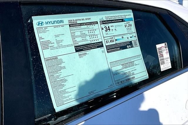 2026 Hyundai ELANTRA SEL Sport