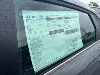 2026 Hyundai ELANTRA SEL Sport Premium