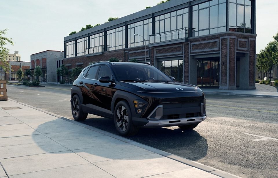 2026 Hyundai Kona side view near Lawrence KS