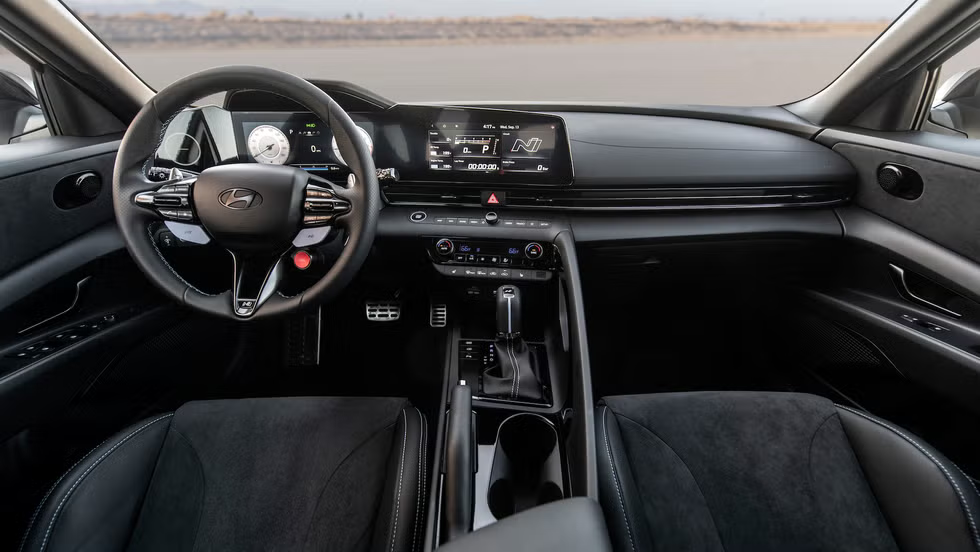 2026 Hyundai Elantra side view near Lawrence KS