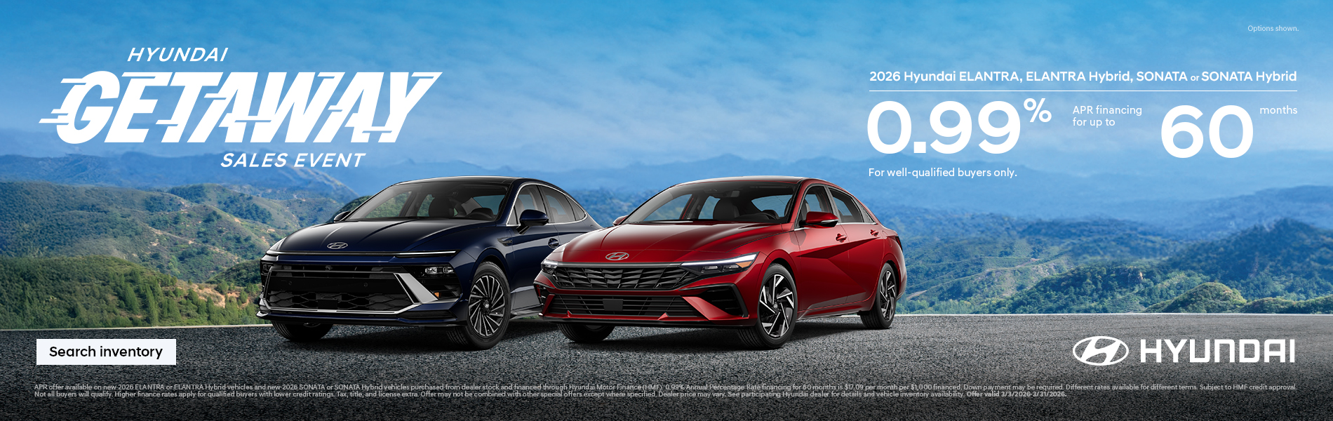 Hyundai Getaway Sales Event at McCarthy Lawrence Hyundai in Lawrence KS